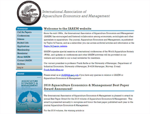 Tablet Screenshot of iaaem.org